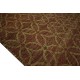 Sznurkowy pąsko ręcznie tkany dwustronny kilim - dywan 100% juta 160x230 naturalny