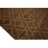 Sznurkowy pąsko ręcznie tkany dwustronny kilim - dywan 100% juta 160x230 naturalny