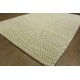 100% wełniany niezwykly dywan Brinker Carpets FULLMOON 110 wart 3 600 zł 160x230cm biały filcowany