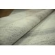 Płasko tkany dywan nowoczesny 160x230 szary niepowtarzalny z Indii poliester bawełna