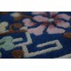 Dywan aubusson ręcznie tkany z Chin ok 200x300cm 100% wełna oryginalny kwiatowy tradycyjny niebieski