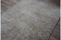 100% Wełna owcza dywan 160x230 ręcznie tkany stonowany INDIE