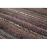 Wełna 100% dywan z Indii 160x230cm ręcznie tkany brązowy w pasy
