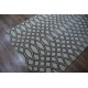 100% wełna nowoczesny dywan abstrakcyjny 155x235cm indyjski beżowo brązowy