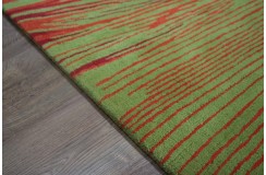 Wełna 100% dywan 160x250cm ręcznie tkany abstrakcyjny INDIE kolorowy