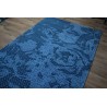 Wełna 100% dywan 160x250cm ręcznie tkany abstrakcyjny INDIE niebieski