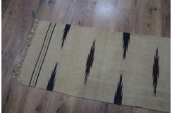 Turkmeński, etniczny wełniany dywan afgański - chodnik 60x270cm