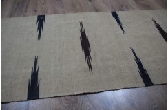 Turkmeński, etniczny wełniany dywan afgański - chodnik 60x270cm