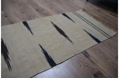 Turkmeński, etniczny wełniany dywan afgański - chodnik 60x270cm