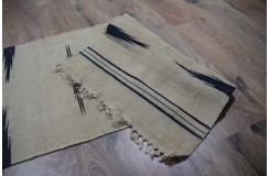 Turkmeński, etniczny wełniany dywan afgański - chodnik 60x270cm