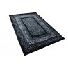 Czarny miękki dywan z połyskiem Lalee Aura 782 black 160x230cm 70%PP 30%akryl 