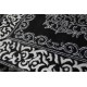 Czarny miękki dywan z połyskiem Lalee Aura 782 black 160x230cm 70%PP 30%akryl 