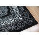 Czarny miękki dywan z połyskiem Lalee Aura 782 black 160x230cm 70%PP 30%akryl 