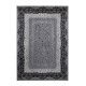 Czarny miękki dywan z połyskiem Lalee Aura 782 black 160x230cm 70%PP 30%akryl 