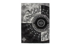 Piękny akrylowy i PP dywan z nowoczesnym wzorem 160x230cm