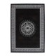 Czarny miękki dywan z połyskiem Lalee Aura 782 black 160x230cm 70%PP 30%akryl 