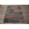 Piękny dywan patchwork Lalee Contempo 139 120x170cm 100%PP-BCF brąz