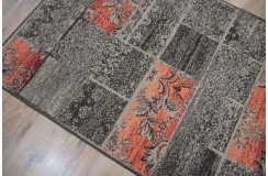 Piękny dywan patchwork Lalee Contempo 139 120x170cm 100%PP-BCF brąz
