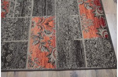 Piękny dywan patchwork Lalee Contempo 139 120x170cm 100%PP-BCF brąz
