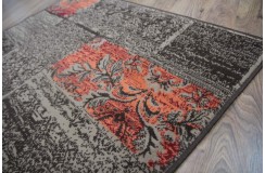 Piękny dywan patchwork Lalee Contempo 139 120x170cm 100%PP-BCF brąz