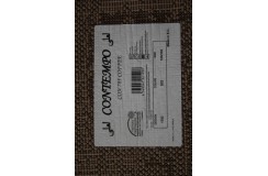 Piękny dywan patchwork Lalee Contempo 139 120x170cm 100%PP-BCF brąz