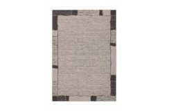 Piękny dywan patchwork Lalee Contempo 139 120x170cm 100%PP-BCF brąz
