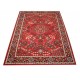 Czerwony piękny dywan Tabriz z Indii ok 170x240cm 100% wełna oryginalny ręcznie tkany perski gruby
