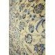 Gęsto ręcznie tkany dywan Nain 9la Habibian z Iranu wełna + jedwab 200x310cm beżowy