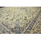 Gęsto ręcznie tkany dywan Nain 9la Habibian z Iranu wełna + jedwab 200x310cm beżowy