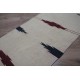 100% wełna ręcznie tkany chodnik beżowy z wzorami dwustronny kilim 60x270cm lekki tradycyjny z Afganistanu
