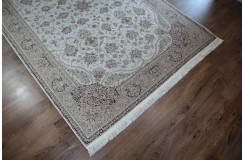 Poliester perski dywan Ghom 160x230cm płasko tkany połysk