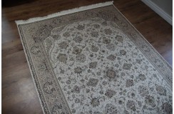 Poliester perski dywan Ghom 160x230cm płasko tkany połysk