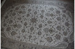 Poliester perski dywan Ghom 160x230cm płasko tkany połysk