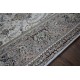 Piękny misternie tkany lśniący perski dywan Ghom beżowy 160x230cm 100% poliester