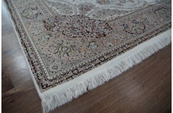 Poliester perski dywan Ghom 160x230cm płasko tkany połysk