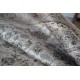 Piękny misternie tkany lśniący perski dywan Ghom beżowy 160x230cm 100% poliester