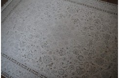 Poliester perski dywan Ghom 160x230cm płasko tkany połysk