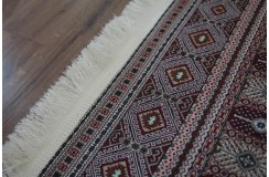 Poliester perski dywan Ghom 160x230cm płasko tkany połysk