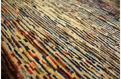 Perski oryginalny dywan Ziegler gabbeh wzór w pasy deseń 140x200cm