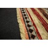 Perski oryginalny dywan Ziegler gabbeh wzór w pasy deseń 140x200cm