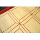 Ręczny tkany dywan Ziegler Gabbeh nowoczesny piękne kolory beż 68x185cm