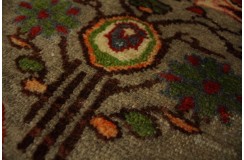 Wysokiej jakości dywan Baktjar w kwiaty 200x200cm Iran antyk 60lat