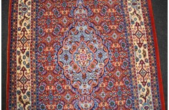 Dywan Mud herati Fine z Iranu ręcznie tkany wełna 80x250cm