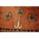 Oryginalny 100% wełniany dywan Afgan Kargahi Modern 146x162cm ręcznie gęsto tkany