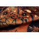 Oryginalny 100% wełniany dywan Afgan Kargahi Modern 146x162cm ręcznie gęsto tkany