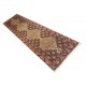 Gęsto tkany kwiatowy piękny dywan Senneh z Iranu 70x300cm 100% wełna oryginalny perski chodnik