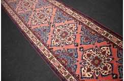 Orientalny perski dywan ręcznie tkany hosseinabad hamadan 75x600cm