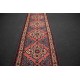 Chodnik 75x600cm niezwykły przepiękny dywan Hosseinabad z Iranu 100% wełna
