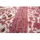 Dywan ręczne tkany perski Tabriz Colored Vintageczerwony ecru ok 300x400cm RELOADED Retro