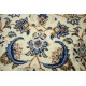 Beżowy oryginalny dywan Kashan (Keszan) z Iranu wełna 226x311cm perski 